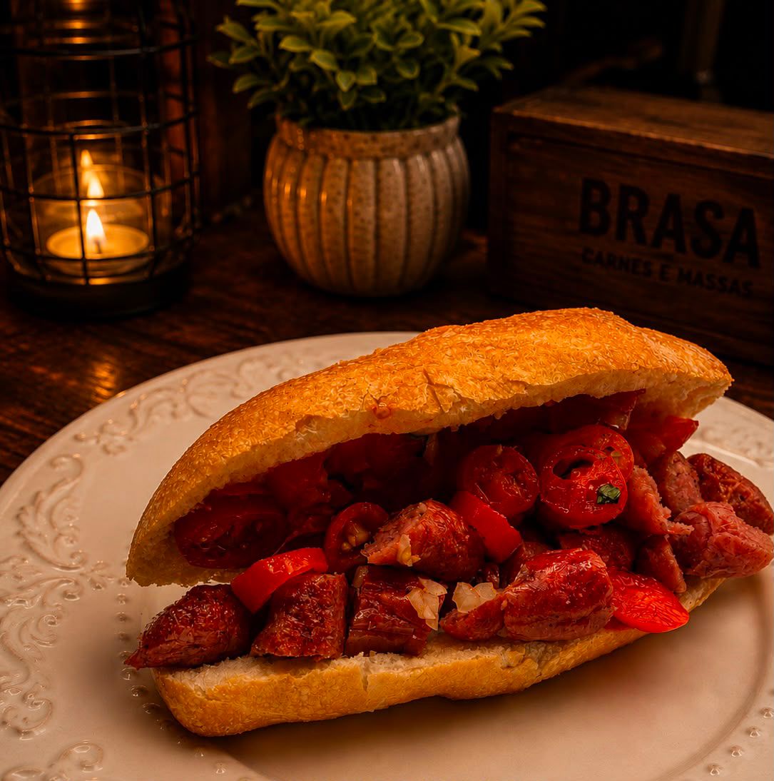 Brasa Choripan — BRASA Carnes e Massas